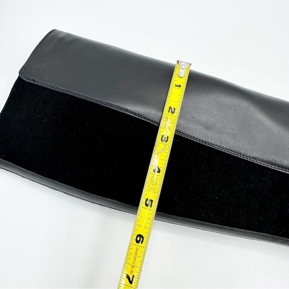 Aquatalia Womens 7.5 Black Leather Stretch Fabric Knee High Riding Boot 6.5 - Picture 9 of 14